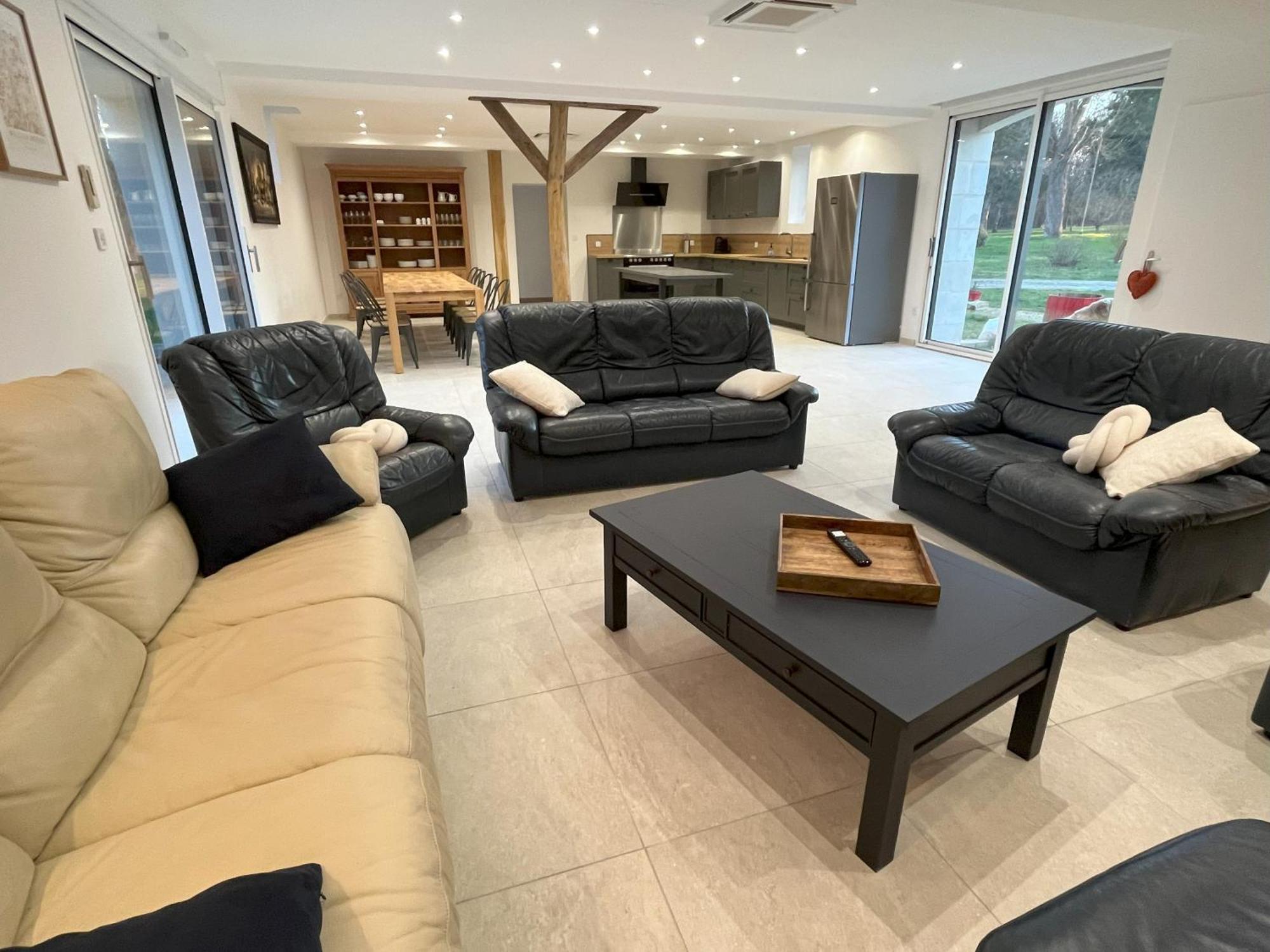 Les Gites De La Pellerie - 2 Piscines Interieur & Exterieur - Touraine - 3 Gites - Familial, Calme, Campagne Saint-Branchs 외부 사진