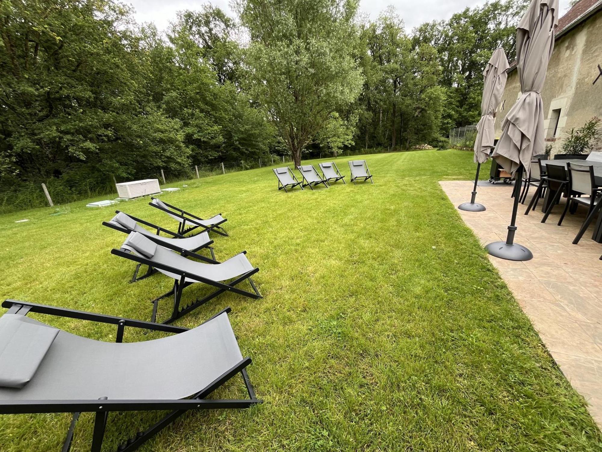 Les Gites De La Pellerie - 2 Piscines Interieur & Exterieur - Touraine - 3 Gites - Familial, Calme, Campagne Saint-Branchs 객실 사진